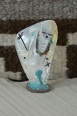 Corn Maiden Zuni Fetish Carving - Vickie Quandelacy - High Lonesome Trading