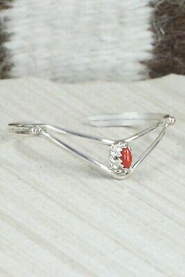 Coral and Sterling Silver Bracelet - Elton Cadman