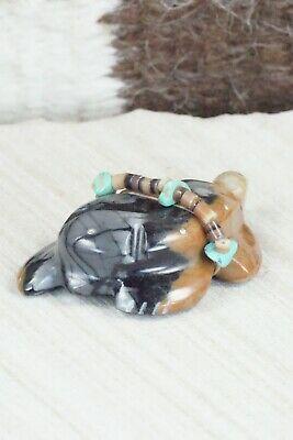 Turtle Zuni Fetish Carving - Daisy Natewa - High Lonesome Trading
