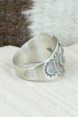 Sterling Silver Ring - Raymond Coriz - Size 14