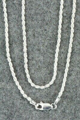 Sterling Silver Chain Necklace - Sterling Silver 30"