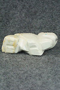 Buffalo Zuni Fetish Carving - Gilbert Lonjose