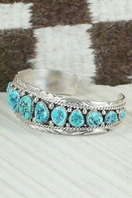 Turquoise & Sterling Silver Bracelet - Anthony Brown