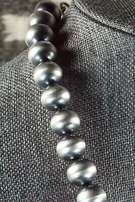 Sterling Silver Navajo Pearl Necklace - Tonisha Haley