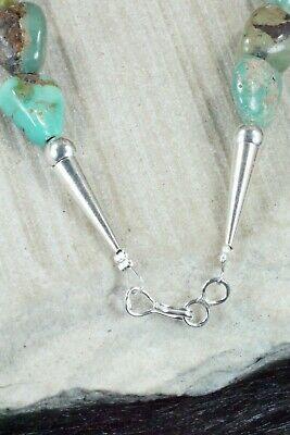 Turquoise & Sterling Silver Necklace - Louise Joe - High Lonesome Trading