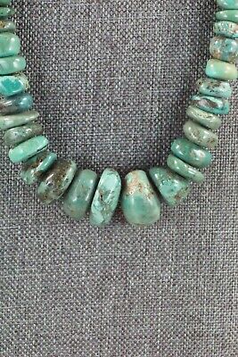 Turquoise & Sterling Silver Necklace - Navajo