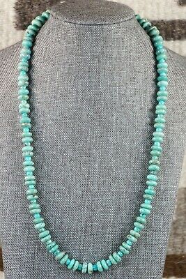 Turquoise & Sterling SIlver Necklace - Native American