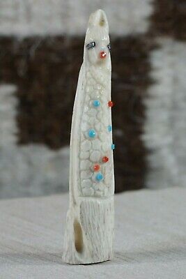 Corn Maiden Zuni Fetish Carving - Derrick Kaamasee - High Lonesome Trading