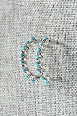 Turquoise & Sterling Silver Earrings - Stephen Haloo