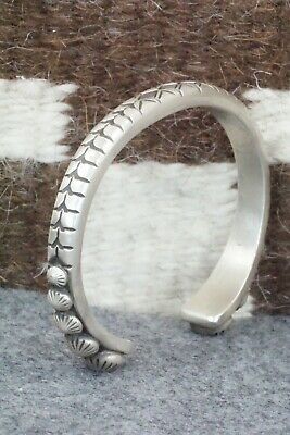 Navajo Sterling Silver Bracelet - Calvin Martinez