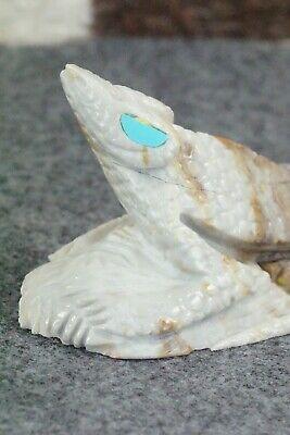 Lizard Zuni Fetish Carving - Ben Kaamasee - High Lonesome Trading