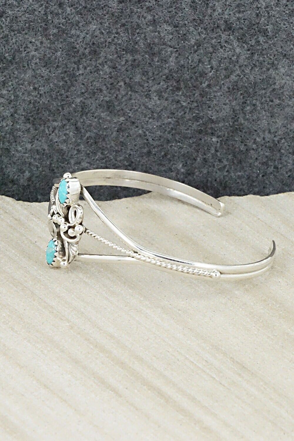 Turquoise & Sterling Silver Bracelet - William Begay