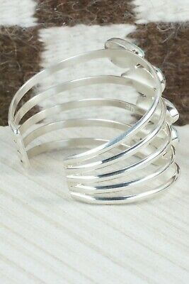 Turquoise & Sterling Silver Bracelet - Jones Delgarito