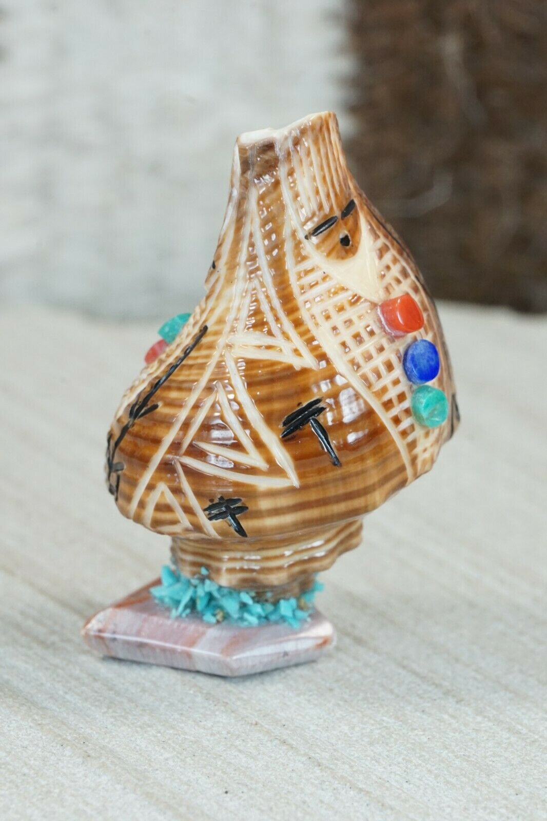 Corn Maiden Zuni Fetish Carving - Gloria Chattin