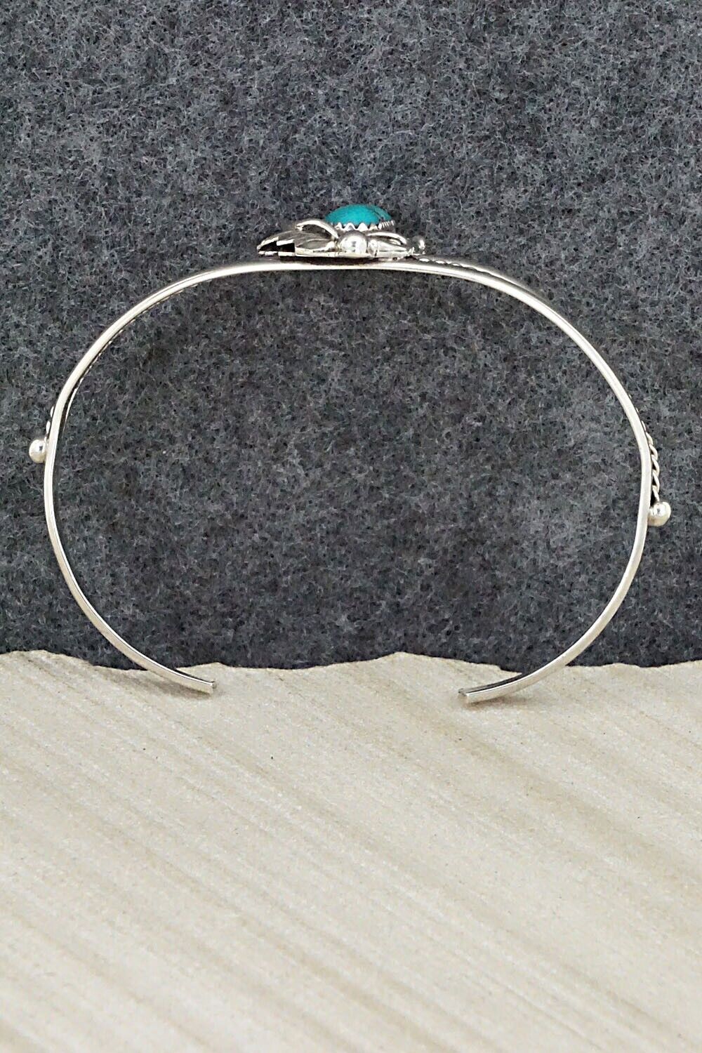 Turquoise & Sterling Silver Bracelet - Alice Rose Saunders