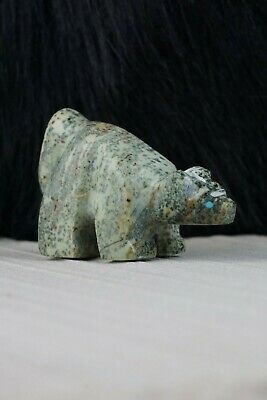Bear Zuni Fetish Carving - Cameron Nastacio - High Lonesome Trading
