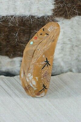 Corn Maiden Zuni Fetish Carving - Sandra Quandelacy - High Lonesome Trading