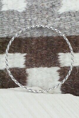 Sterling Silver Bangle - Elaine Tahe