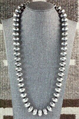 Sterling Silver Navajo Pearl Necklace - Jan Mariano