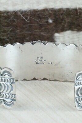 Turquoise & Sterling Silver Bracelet - Michael Calladitto