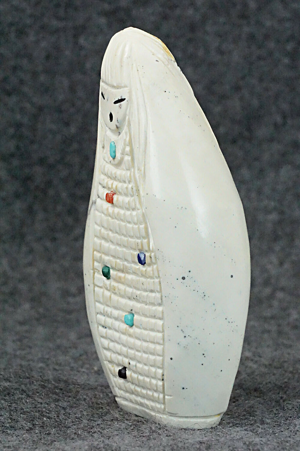 Corn Maiden Zuni Fetish Carving - Sandra Quandelacy