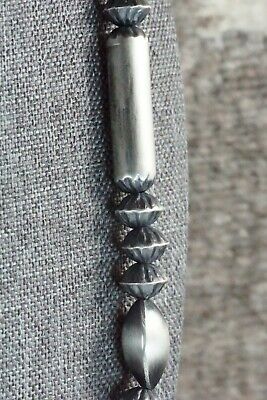 Sterling Silver Navajo Pearl Necklace - Preston Haley