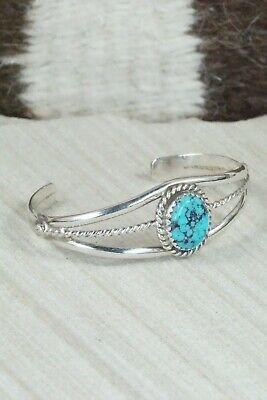 Turquoise & Sterling Silver Bracelet - Lenora Begay - High Lonesome Trading