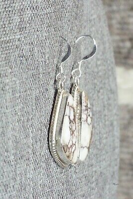 Wild Horse & Sterling Silver Earrings - Annie Spencer