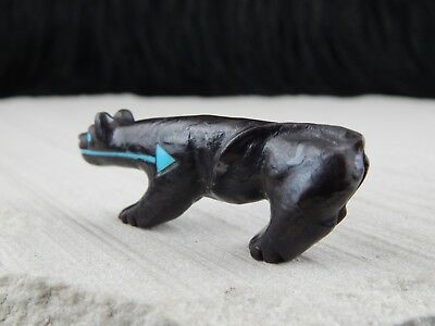 Bear Zuni Fetish Carving - Andres Quandelacy - High Lonesome Trading
