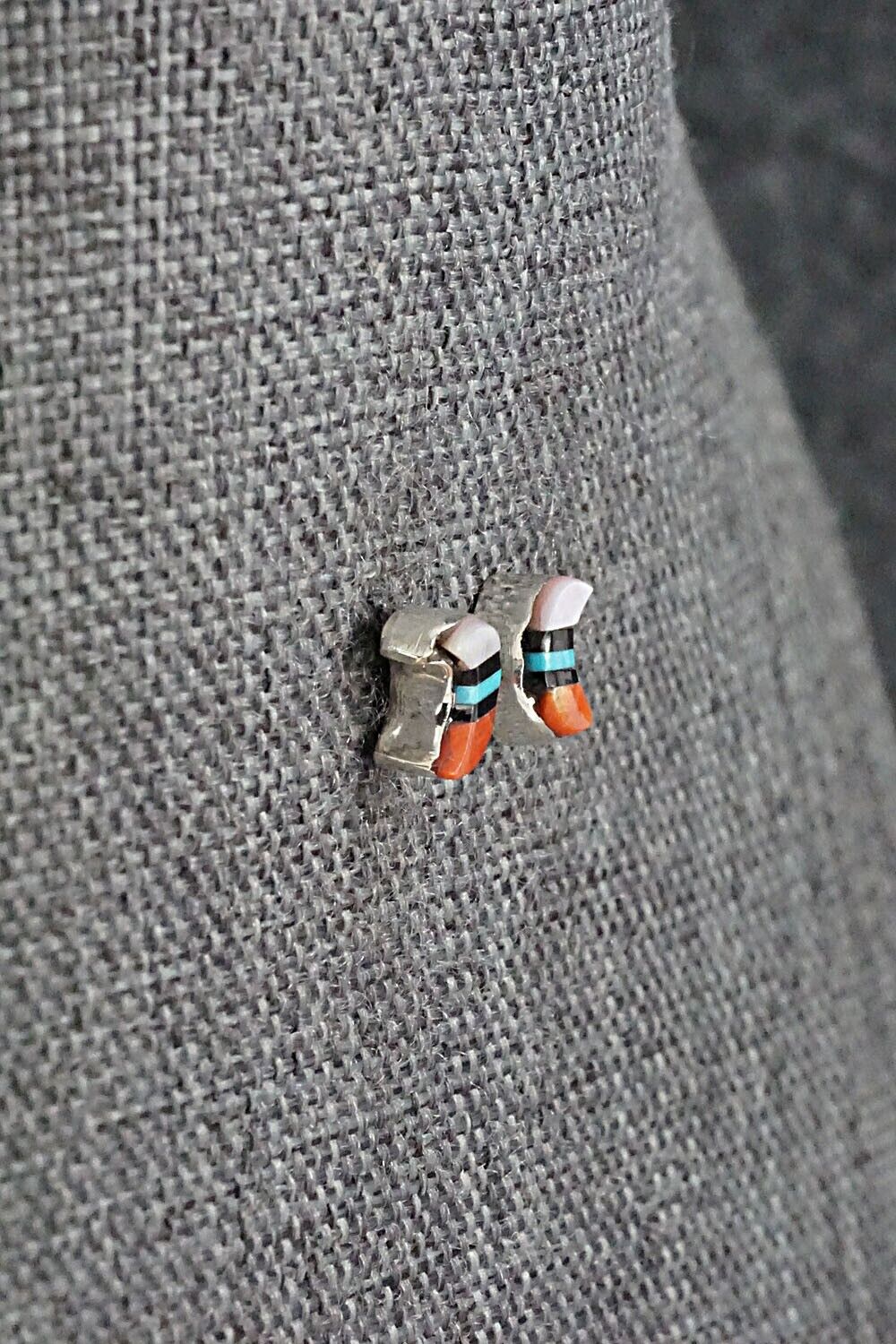 Multi Stone & Sterling Silver Earrings - Francisco Chapito