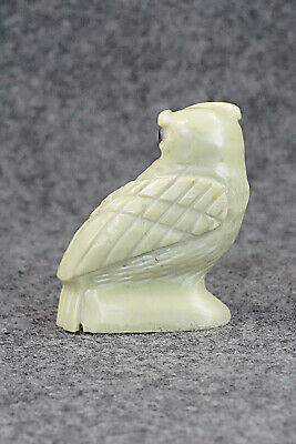 Owl Zuni Fetish Carving - Edison Bobelu