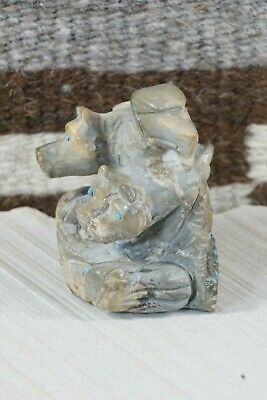 Multi Directional Zuni Fetish Carving - Jerrold Lahaleon - High Lonesome Trading