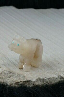 Bear Zuni Fetish Carving - Keith Beyuka - High Lonesome Trading