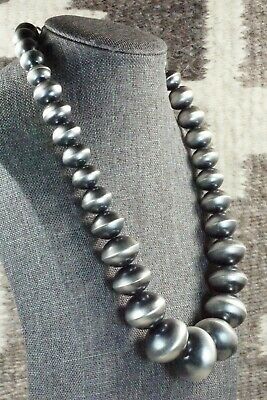Sterling Silver Navajo Pearl Necklace - Presley Haley