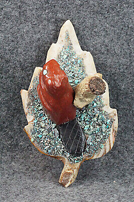 Beaver Zuni Fetish Carving - Justin Natewa