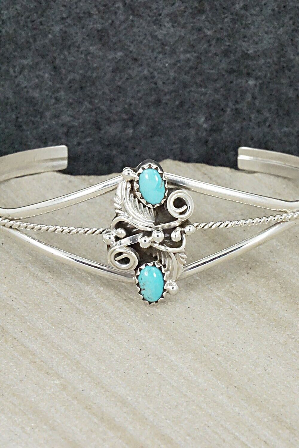 Turquoise & Sterling Silver Bracelet - William Begay