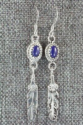 Lapis & Sterling Silver Earrings - Harris Largo