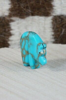 Bear Zuni Fetish Carving - Kevin Quam - High Lonesome Trading