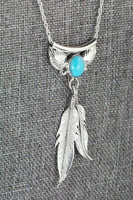 Turquoise & Sterling Silver Necklace - Sharon McCarthy
