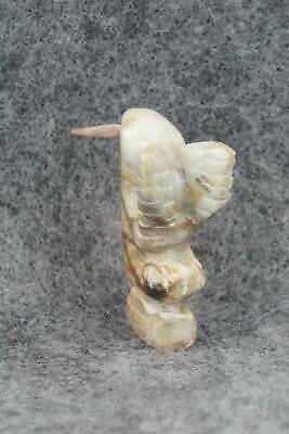 Humming Bird Zuni Fetish Carving - Justin Red Elk