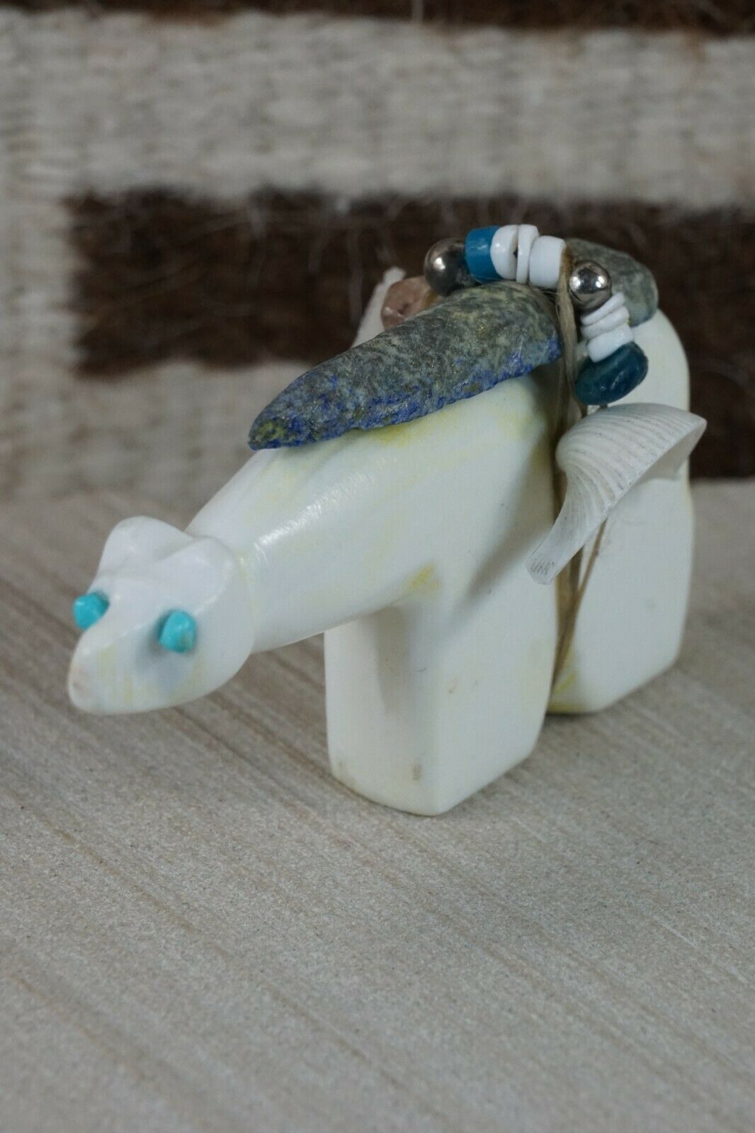 Bear Zuni Fetish Carving - Lance Deysee - High Lonesome Trading