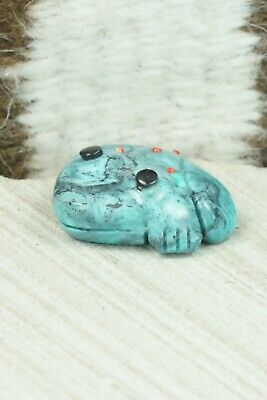 Frog Zuni Fetish Carving - Reynold Lunasee