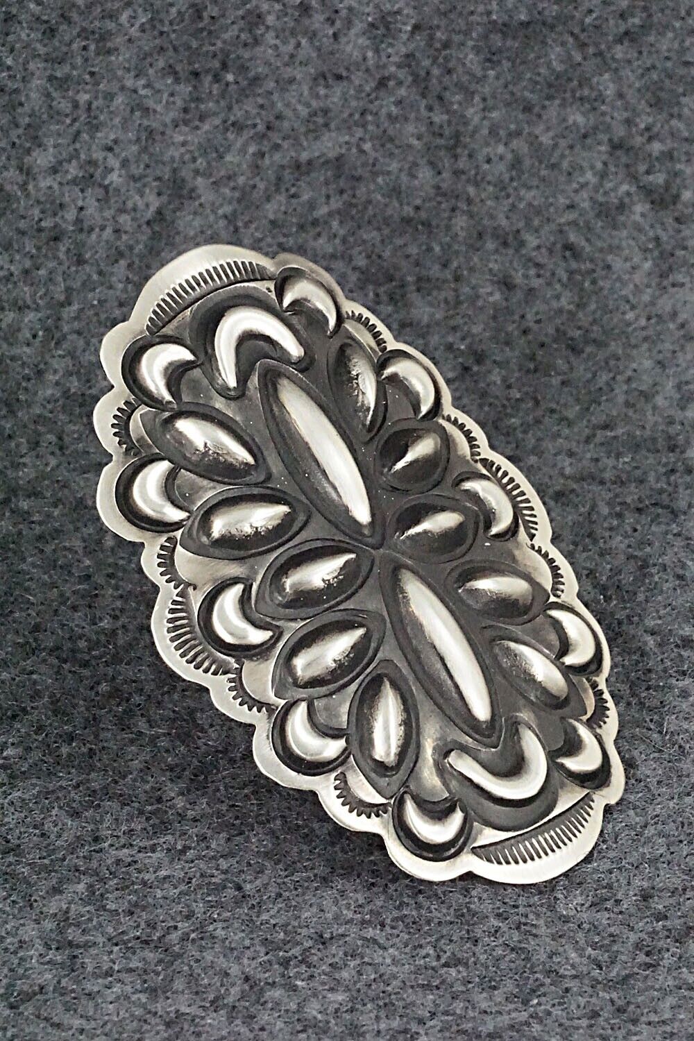 Sterling Silver Ring - Leander Tahe - Size 7.5