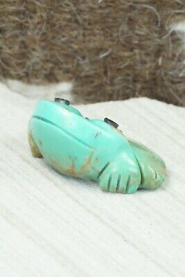 Frog Zuni Fetish Carving - Reynold Lunasee
