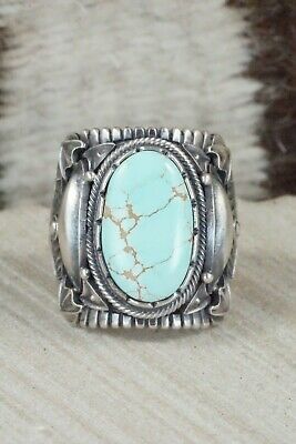 Turquoise & Sterling Silver Ring - Derrick Gordon - 11