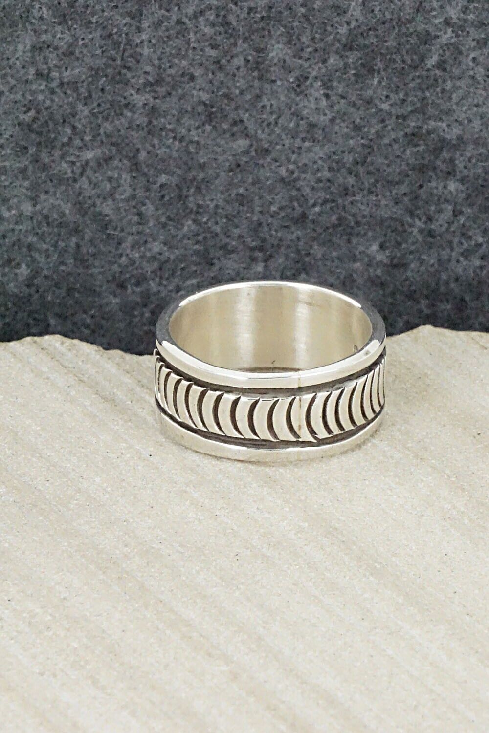 Sterling Silver Ring - Bruce Morgan - Size 9.25