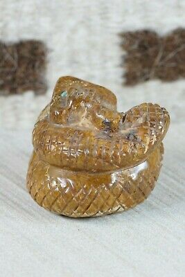 Rattlesnake Zuni Fetish Carving - Farlan Quam - High Lonesome Trading