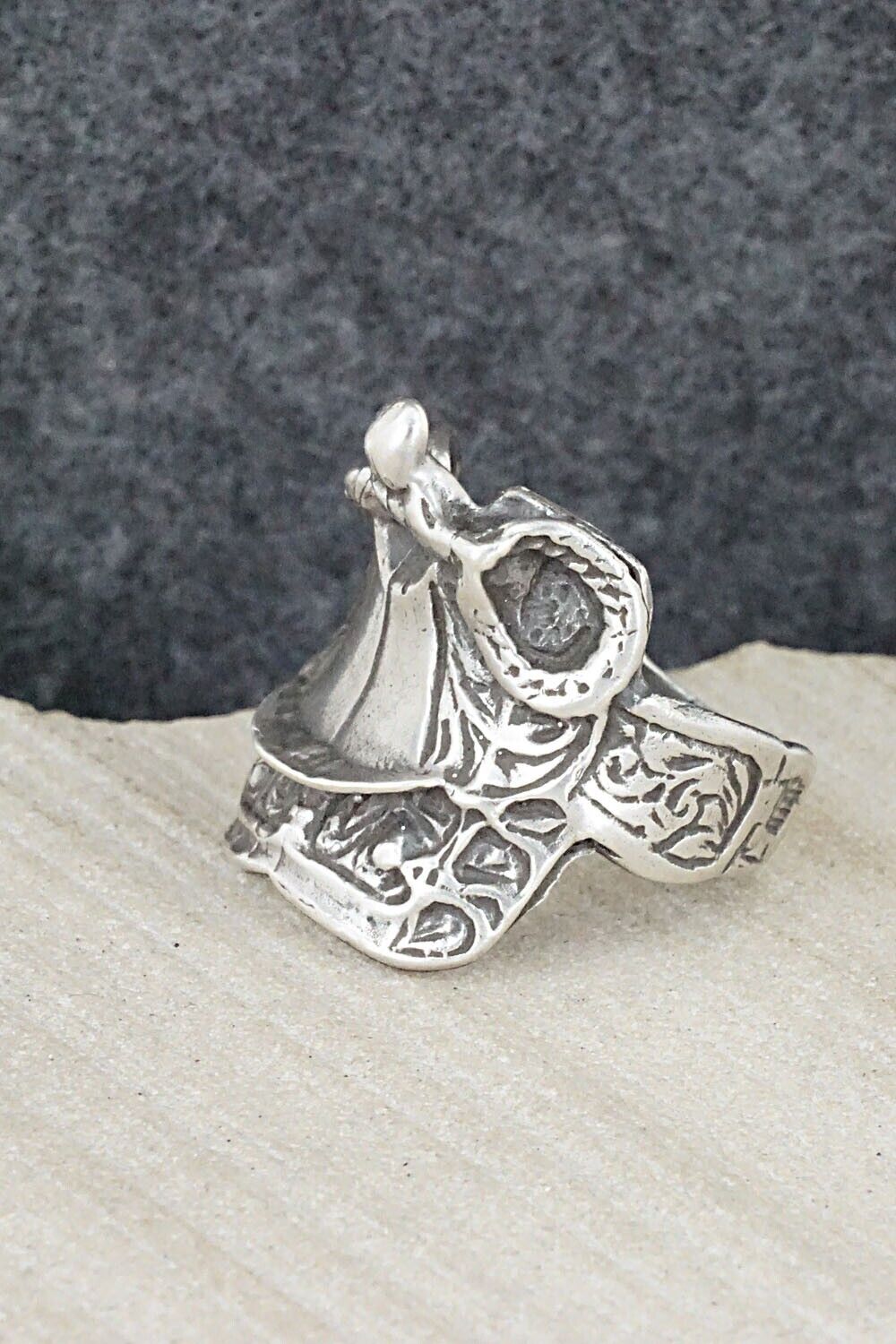 Sterling Silver Ring - Woody Pino - Size 8
