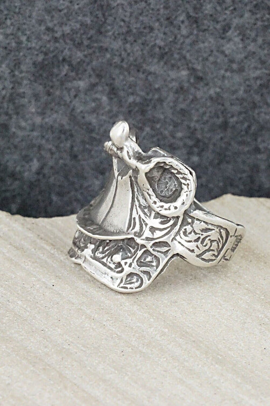 Sterling Silver Ring - Woody Pino - Size 8