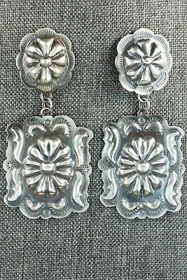 Sterling Silver Earrings - Tim Yazzie